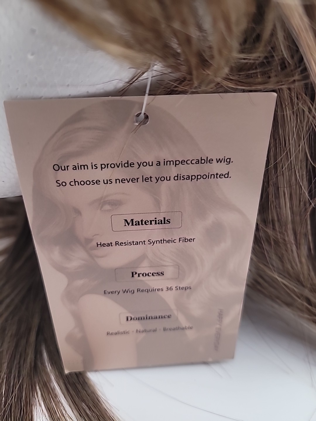 Happy Everyday high quality wig