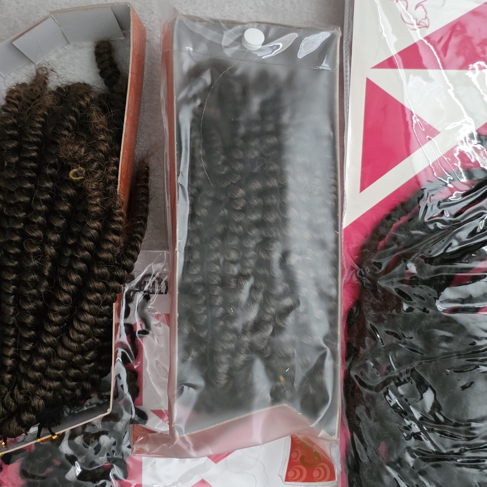 Mayde Gina Hair Lot Spring Twist Braid Soft Loc Extra Long Water Curl 38″ 26″