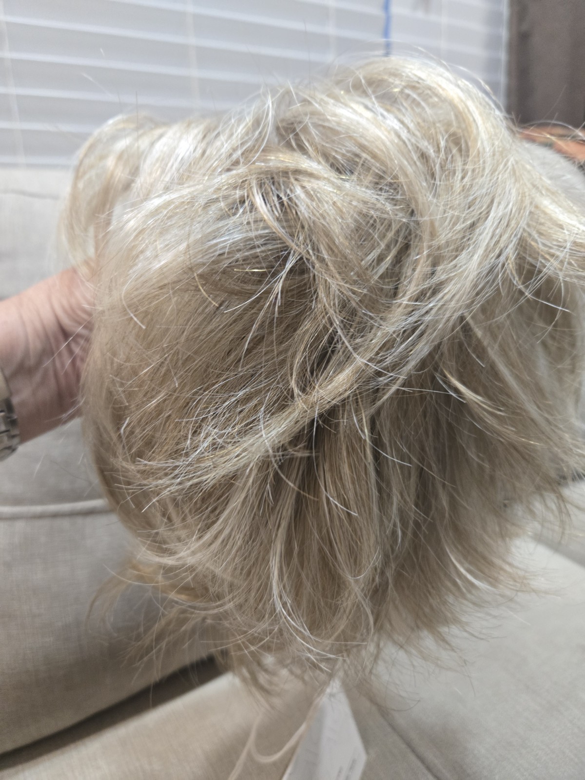 Noriko Sky Wig Caramel Cream Synthetic Wig