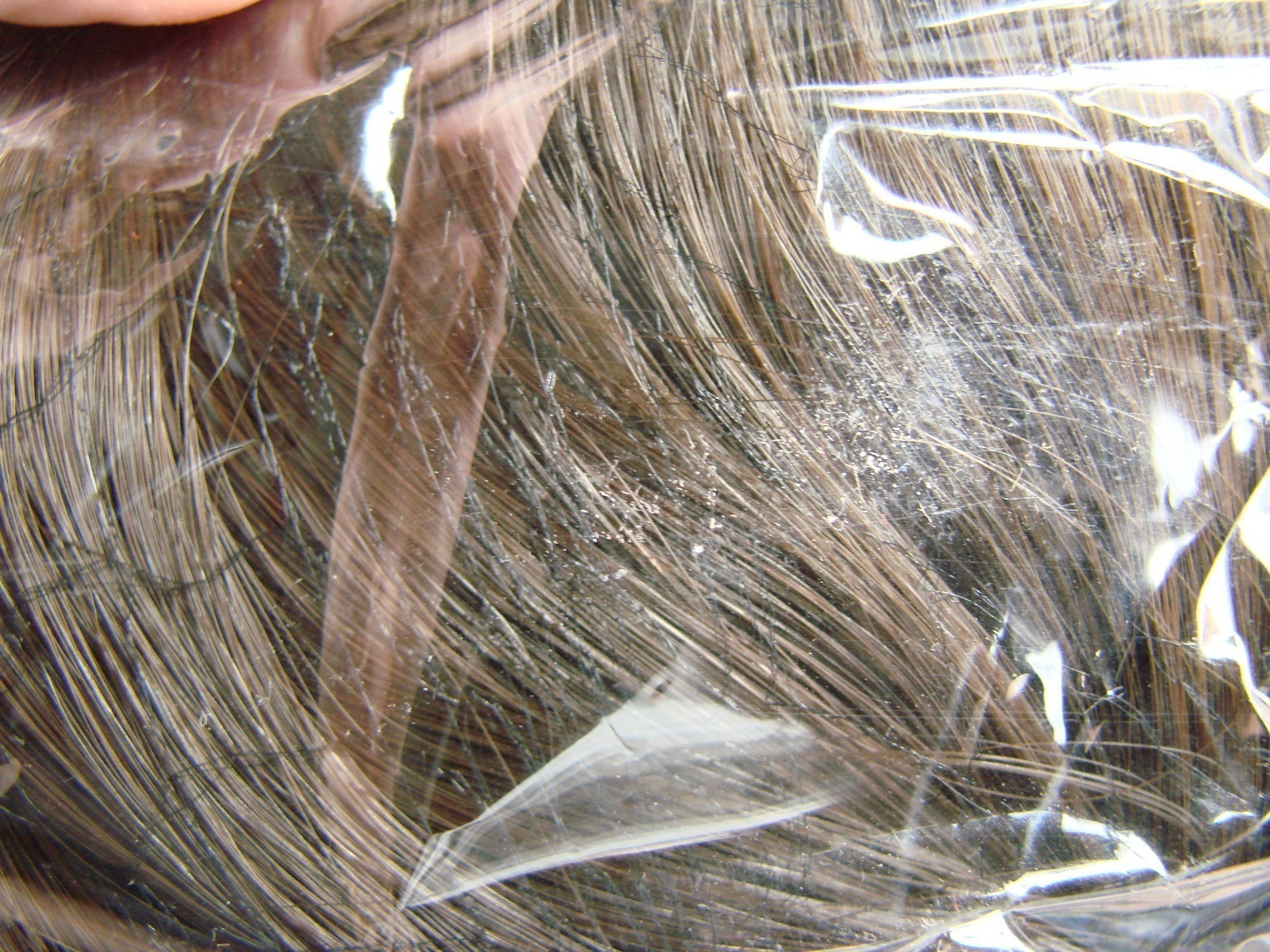 NEW Reecho Chocolate Brown 2pc Clip In Hair Extensions Long Straight Wavy Thick