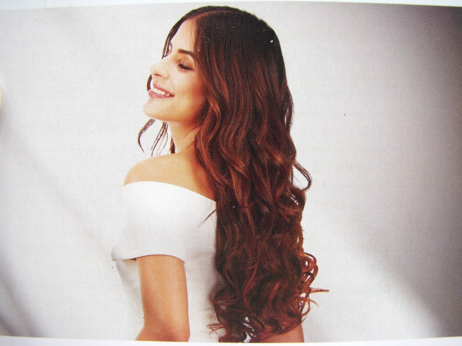 NEW Reecho Chocolate Brown 2pc Clip In Hair Extensions Long Straight Wavy Thick