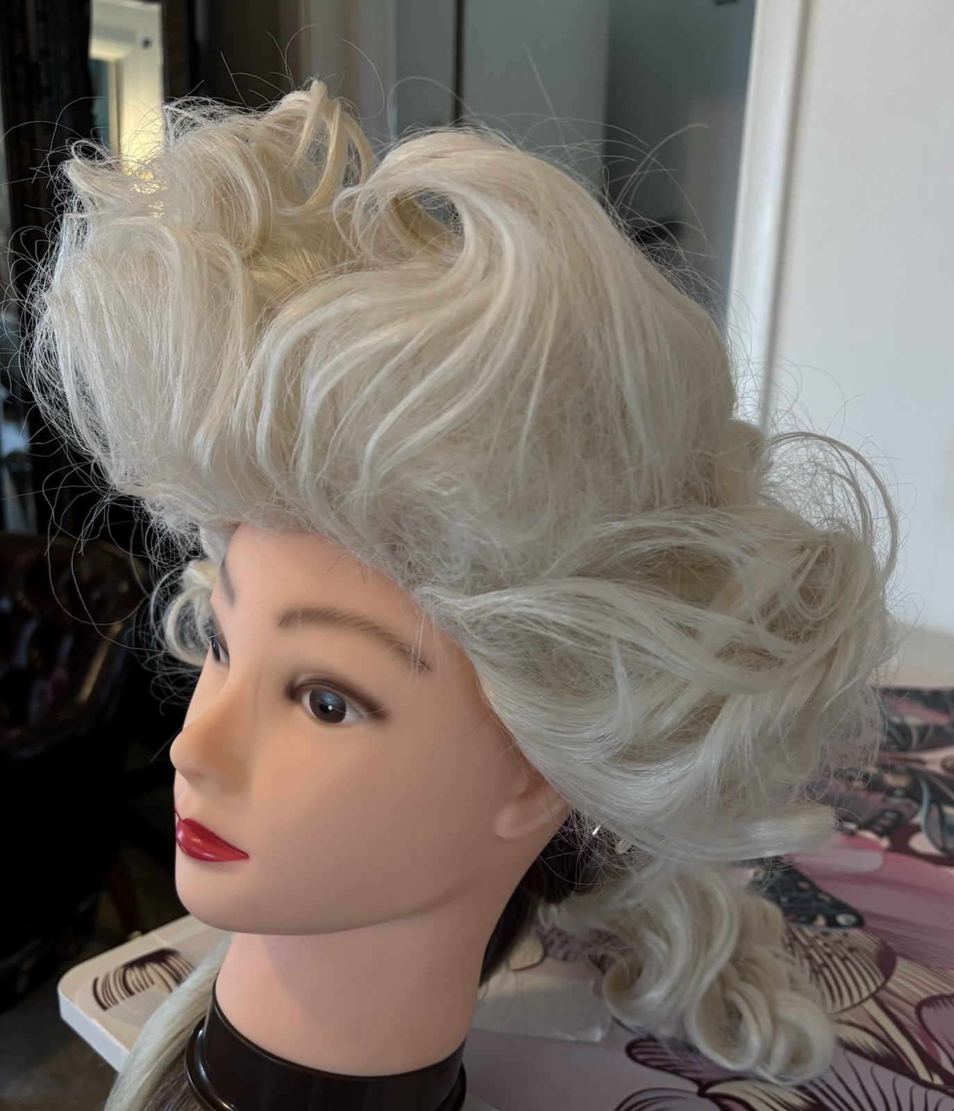 Marie Antoinette Wig Adult Fever Wigs with 2 Beige Wig Caps 1 Size