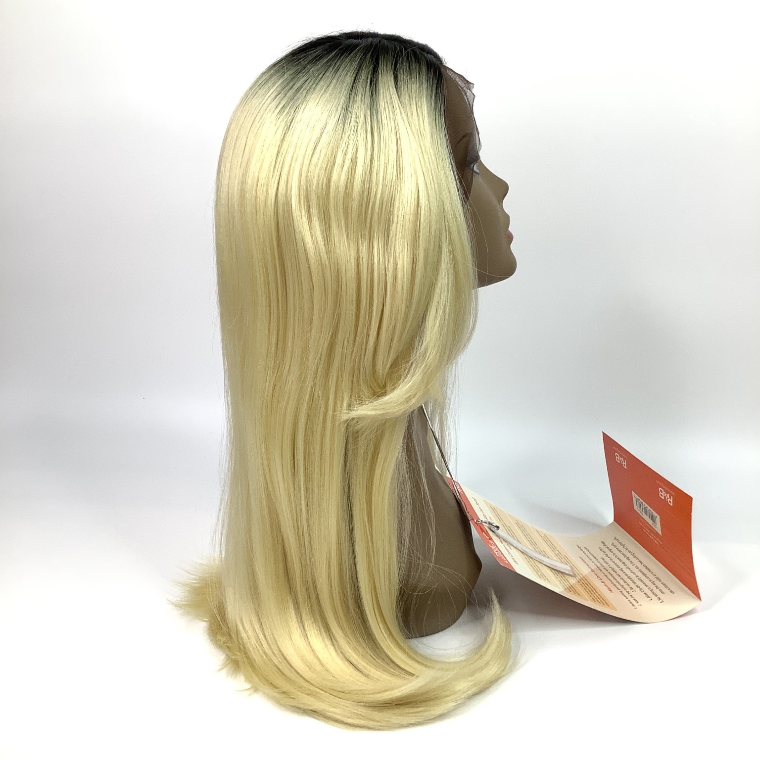 TRUE LUXURY R&B Collection Lace Front Wig GOT TT613 Ombre Blonde Human Hair Mix