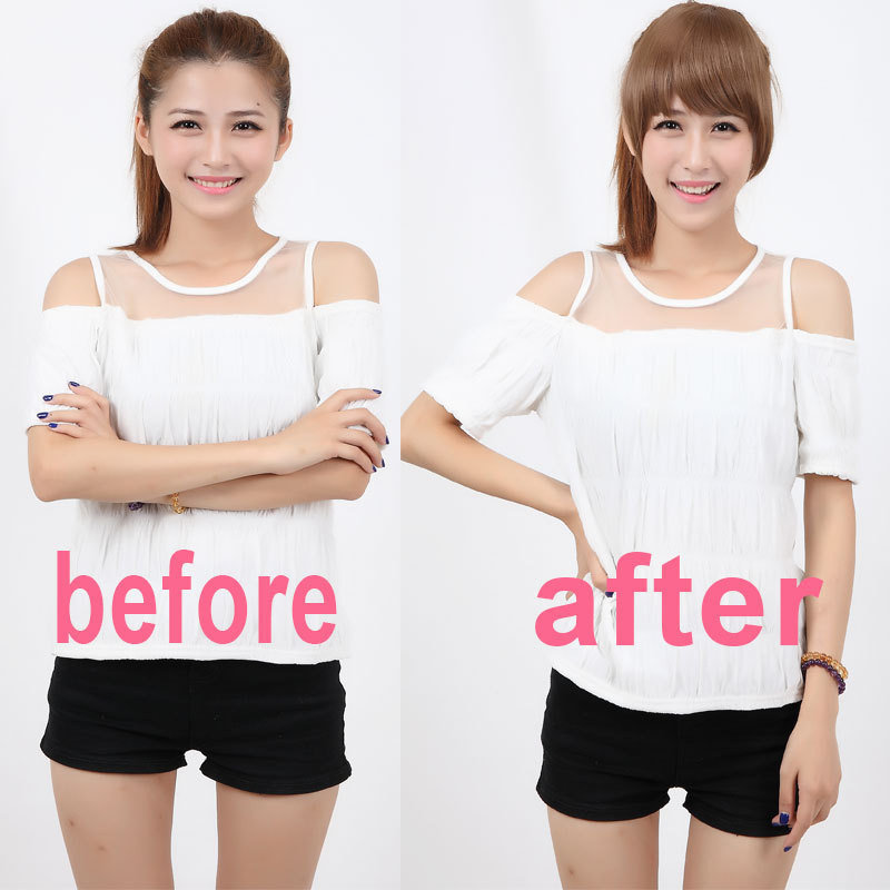 One Piece As Human Hair Neat Side Bangs Clip In Fringe Front Hair Extensions UK