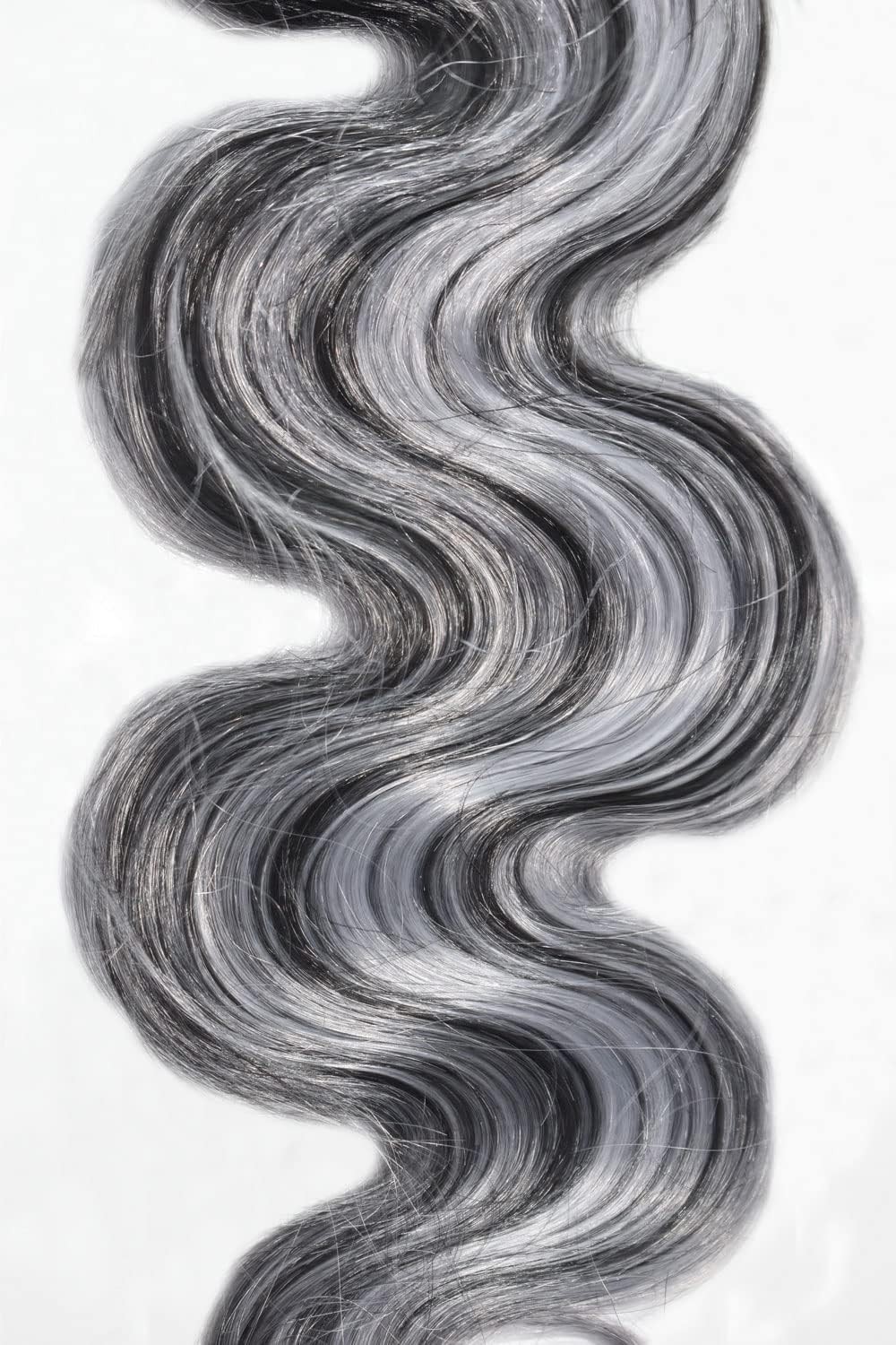 Condescension 300G P1B/Grey Human Hair Bundles 10 12 14 Inch Body Wave