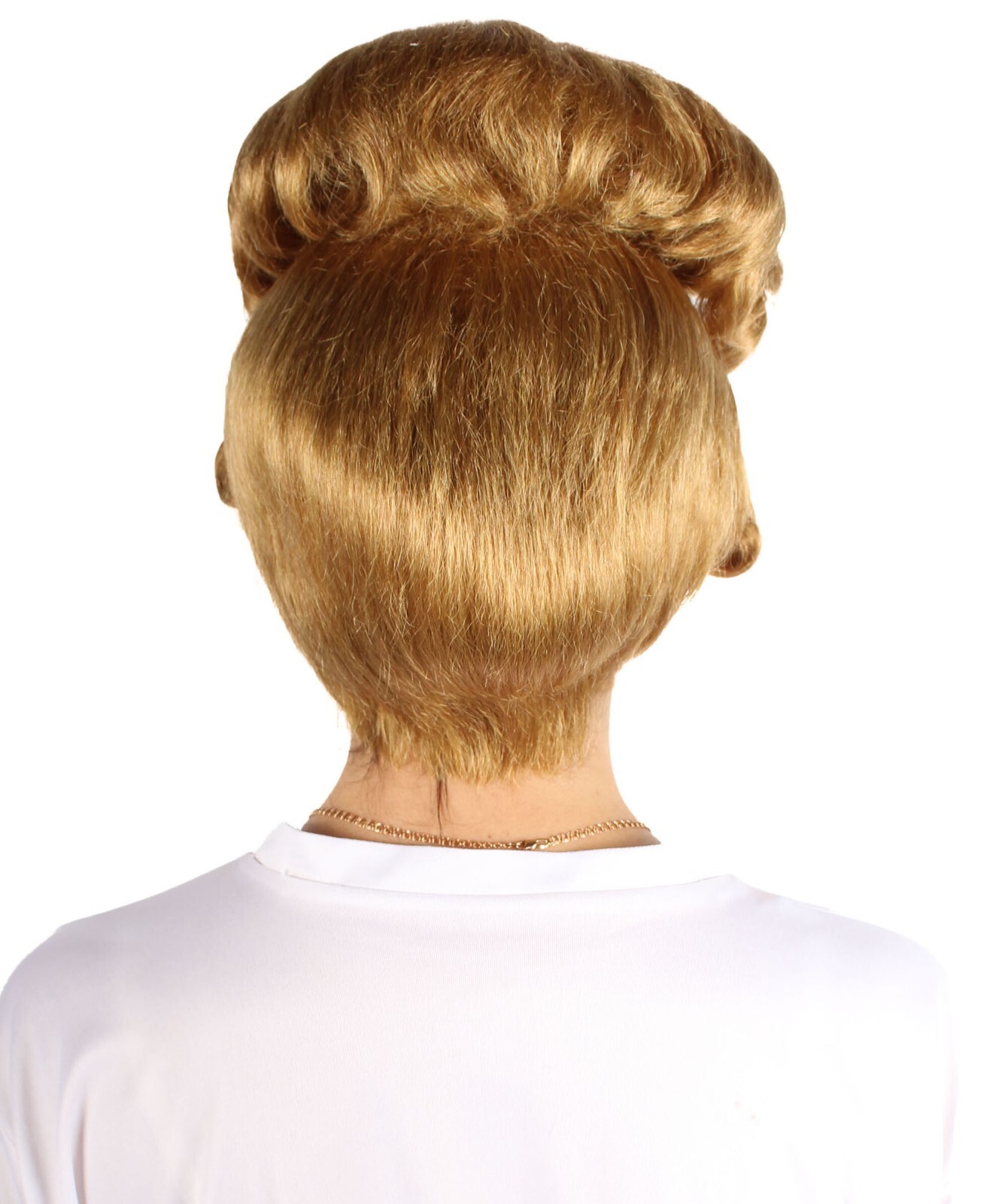 Adult Women’s British Model Blonde Wig, Best for Halloween, Flame-retardant