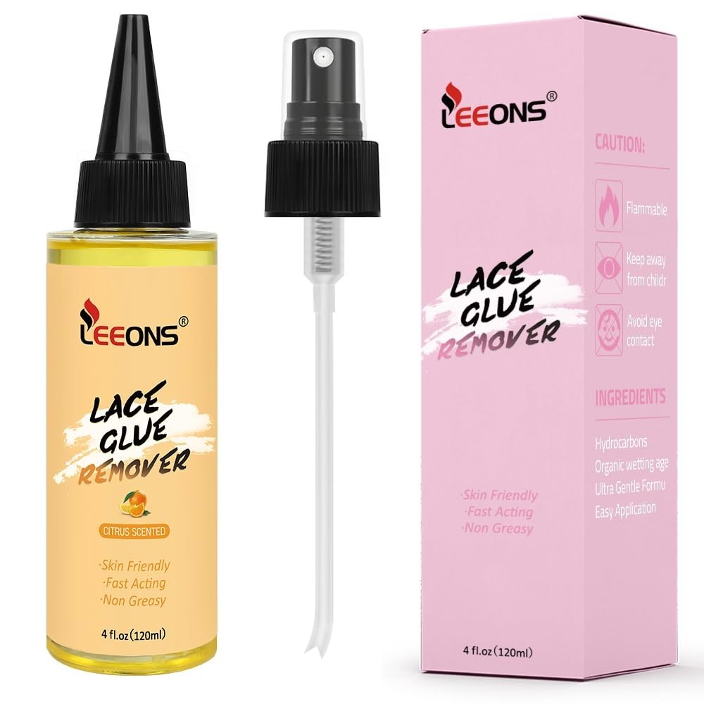 Gentle Lace Wig Adhesive Remover Spray – 120ML Fast Bond Release Solution