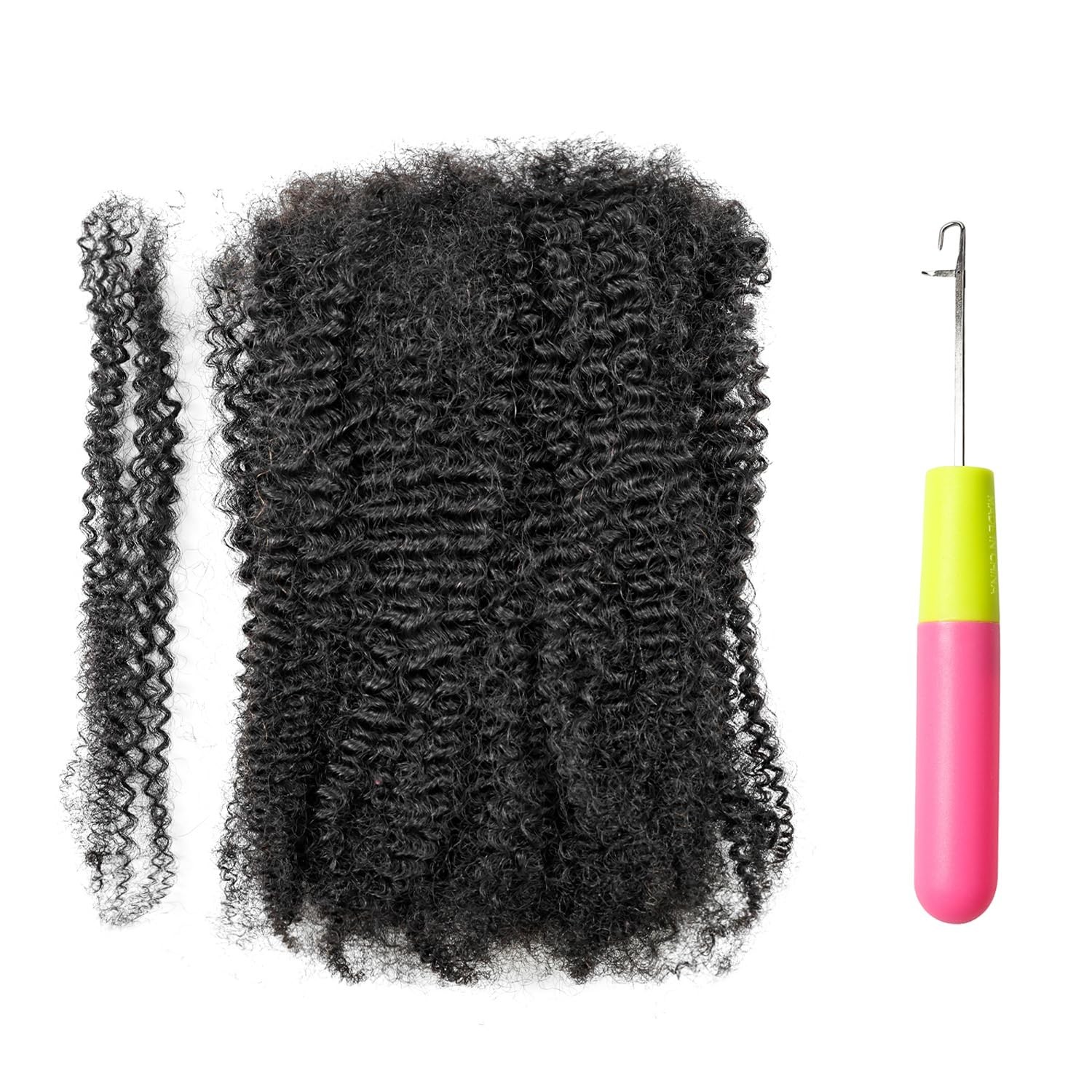 Ev&Et Evet Pre-Sretched Afro Kinkys Bulk Human Hair Human Hair For