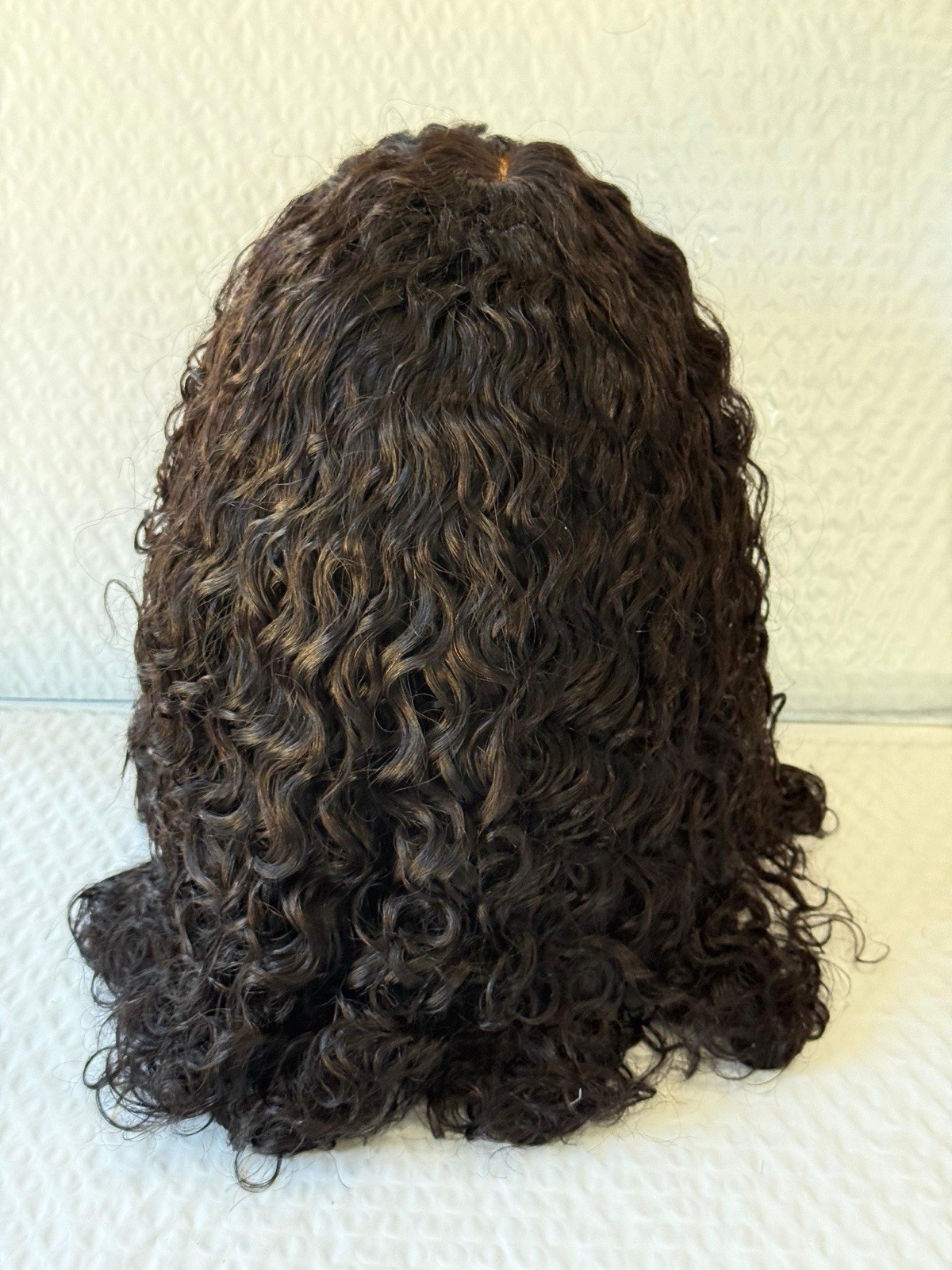 Luvme Human Hair Wig ALL DAY COMFORT WIG Curly Hair ￼ New In Box!