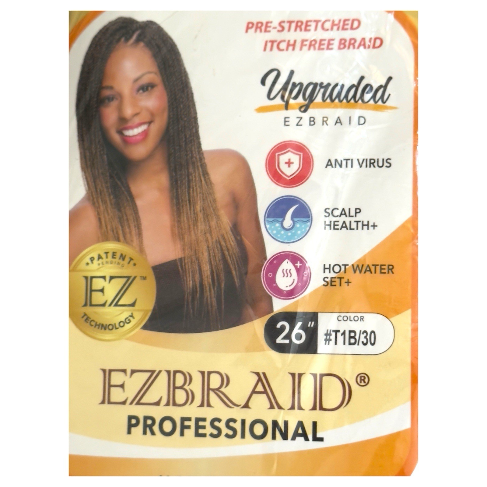EZ BRAID Professional Braid Pre-Stretched Spectra 26in #T1B/30 New 1 Pack