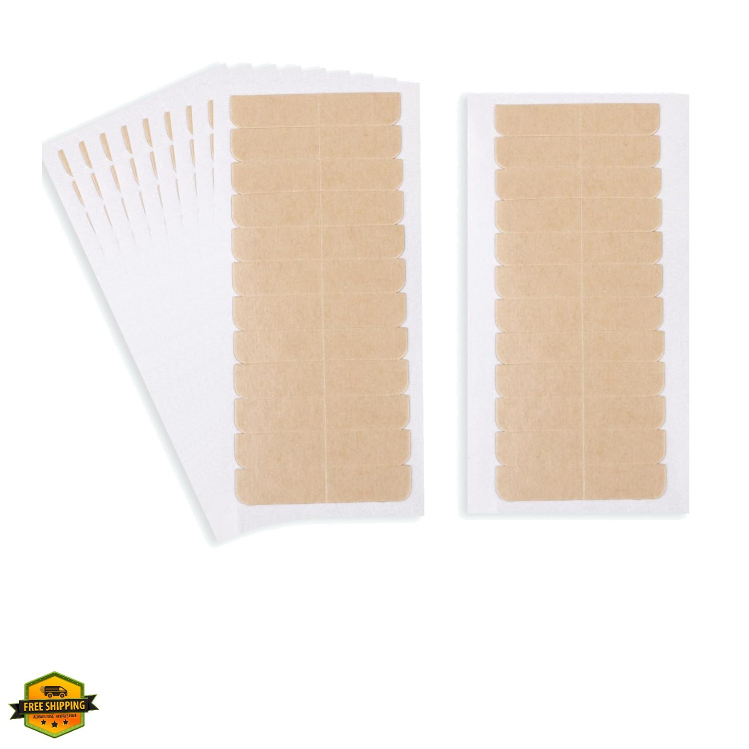 120 Pieces Lace Front Wig Tape Double Sided Adhesive Waterproof Lace Glue for…