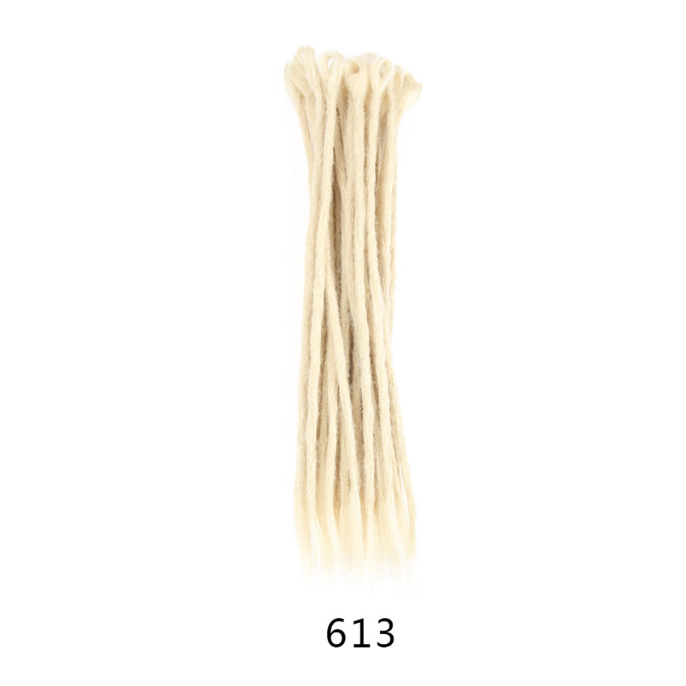 20in Ombre Dreadlocks Extensions Crochet Braiding Hair Dreads Locs Synthetic New