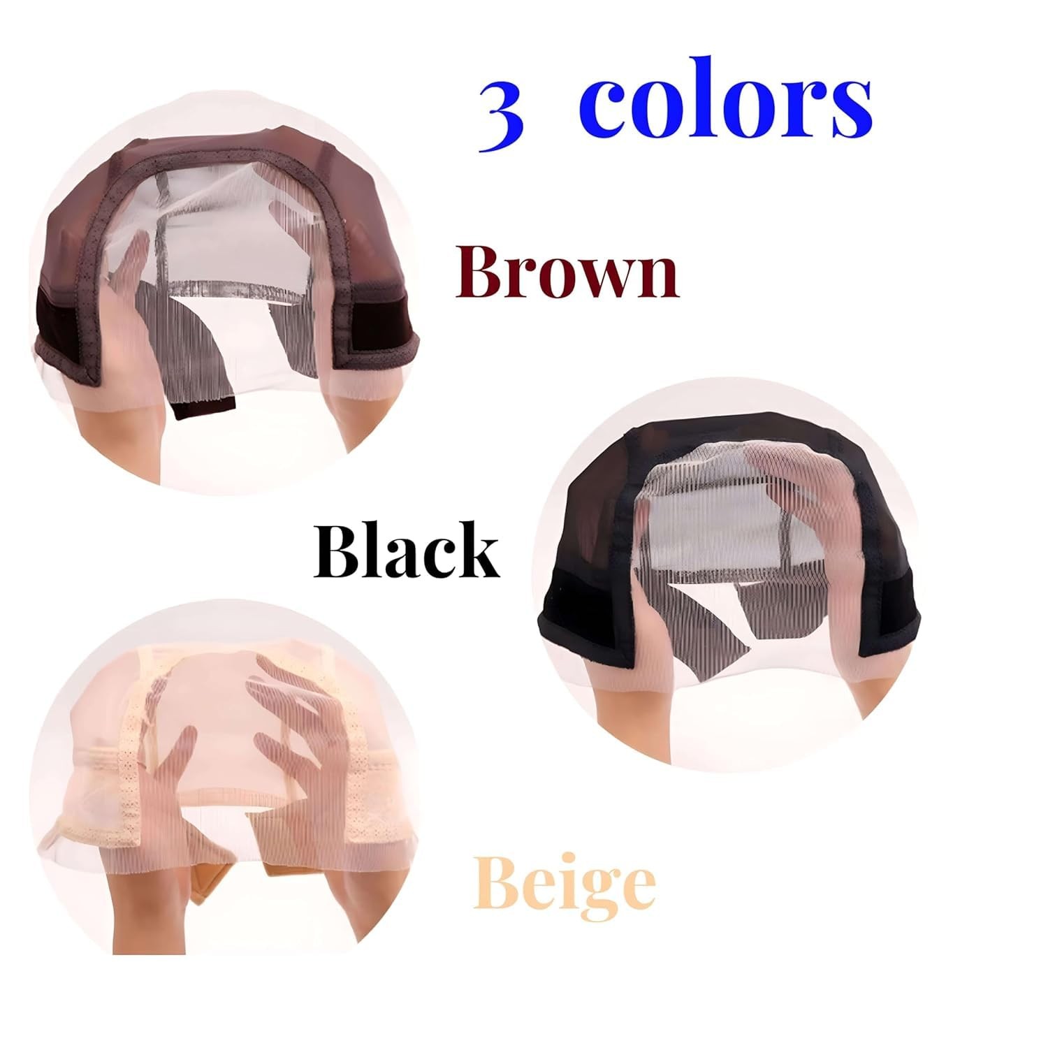 koskusder Lace Wig Caps for Women, with Grip Band 1pcs-4×5-brown