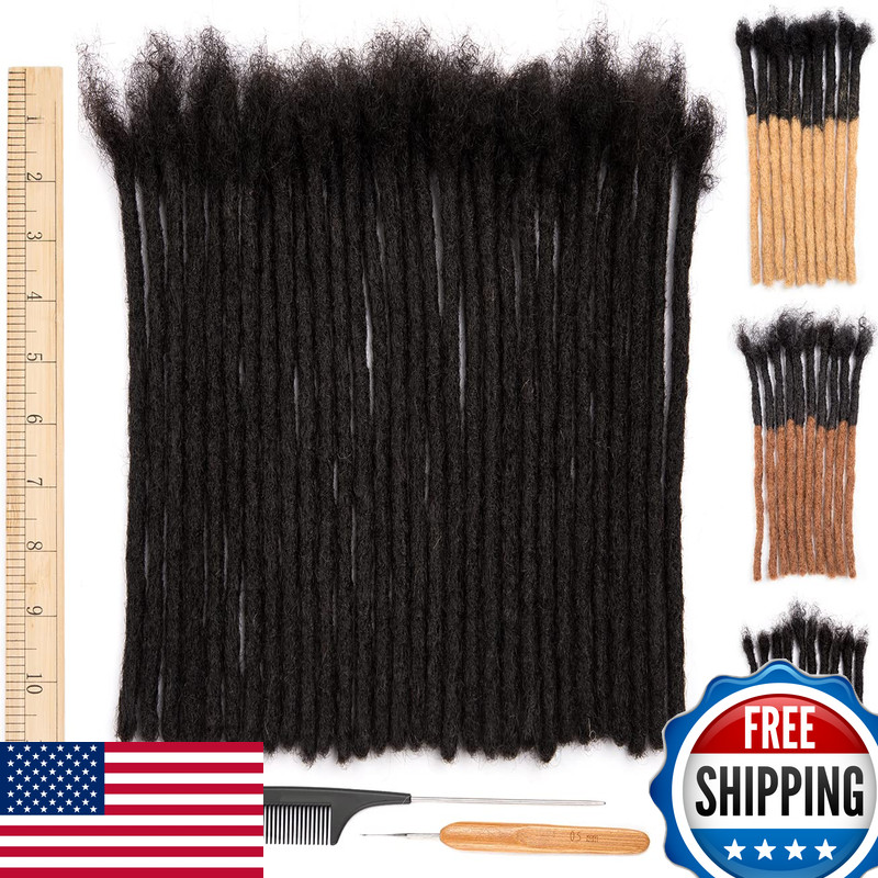 Originea Daixi 0.8Cm Thickness 10 Inch 20 Strands 100 Real Human Hair Dreadlock