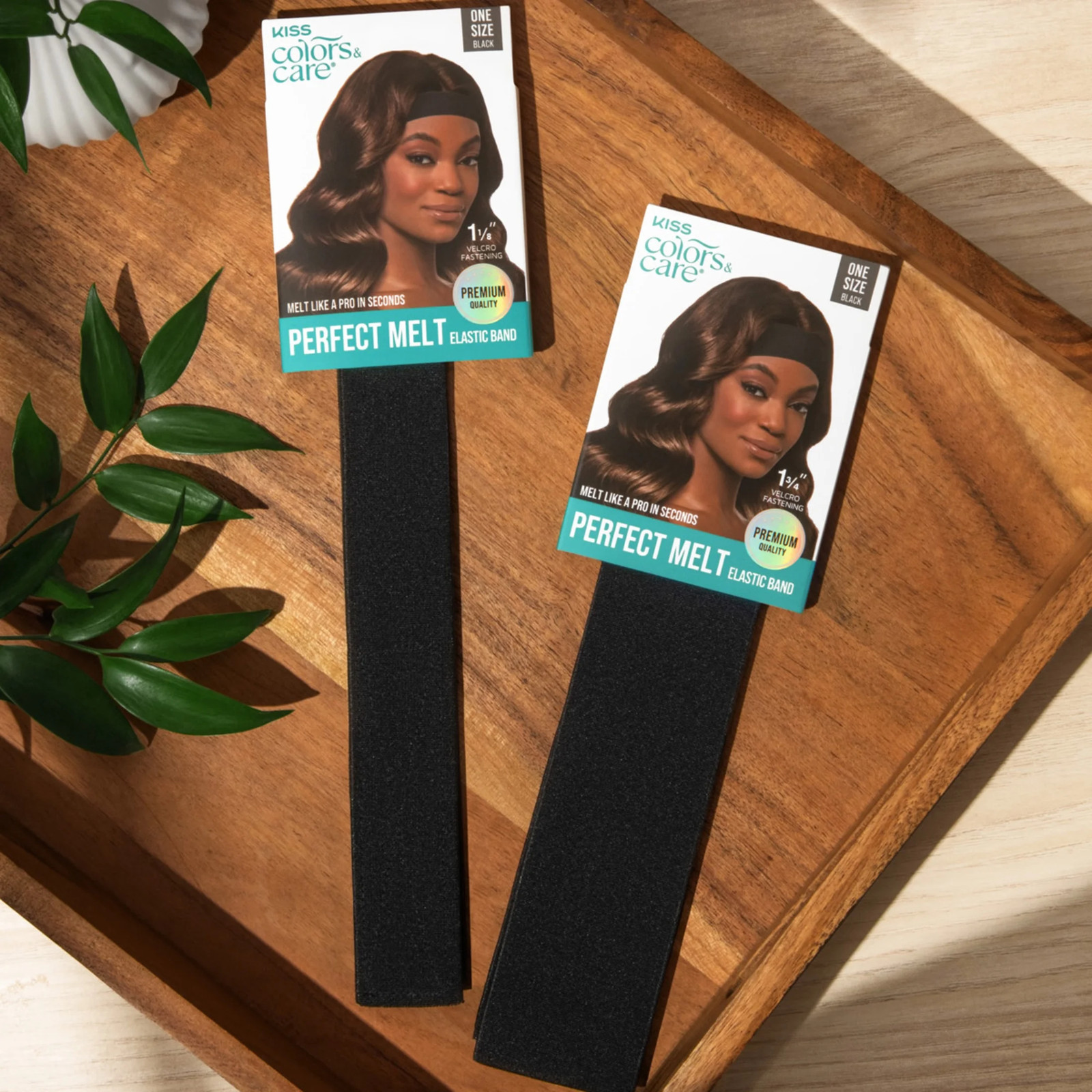 KISS Colors & Care Premium Perfect Melt Elastic Wig Band, Age Group Adult, 1 1/8