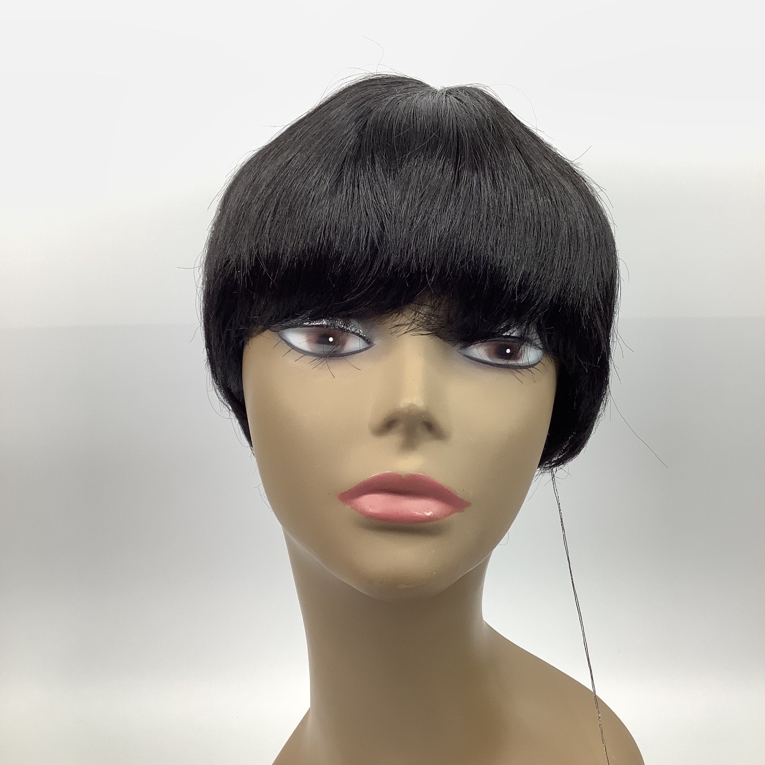 Outre wigpop RIKA Synthetic Full Wig Short Pixie Style 1B Heat Friendly