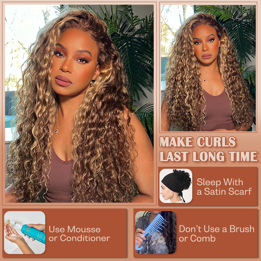 Deep Wave Bulk Braid 8/14/28″ Locs Boho Weave Braiding Curly Braids Extensions