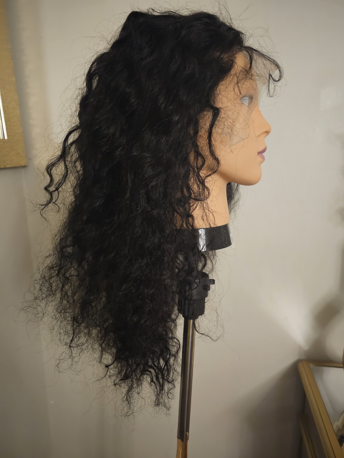 High Quality regular Top 20 to 22″ straight 100% Virgin Human Hair Lace Wig