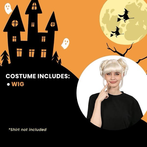 Costume Culture By Franco Loli Wig Anime Space Buns Wig