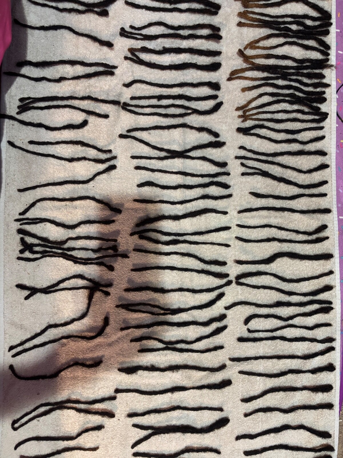 120 Small/ Medium Natural Dreadlock/ Locs