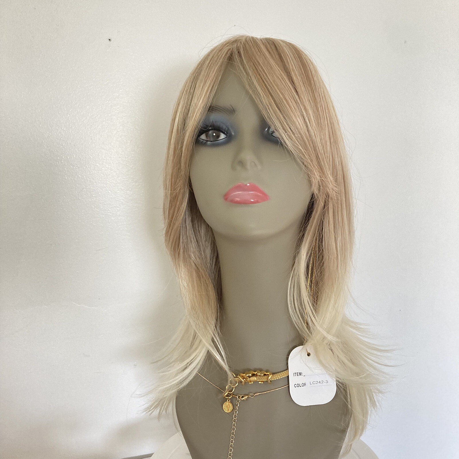 WIG. NO00792 (11-19 inch)adjustable elastic band