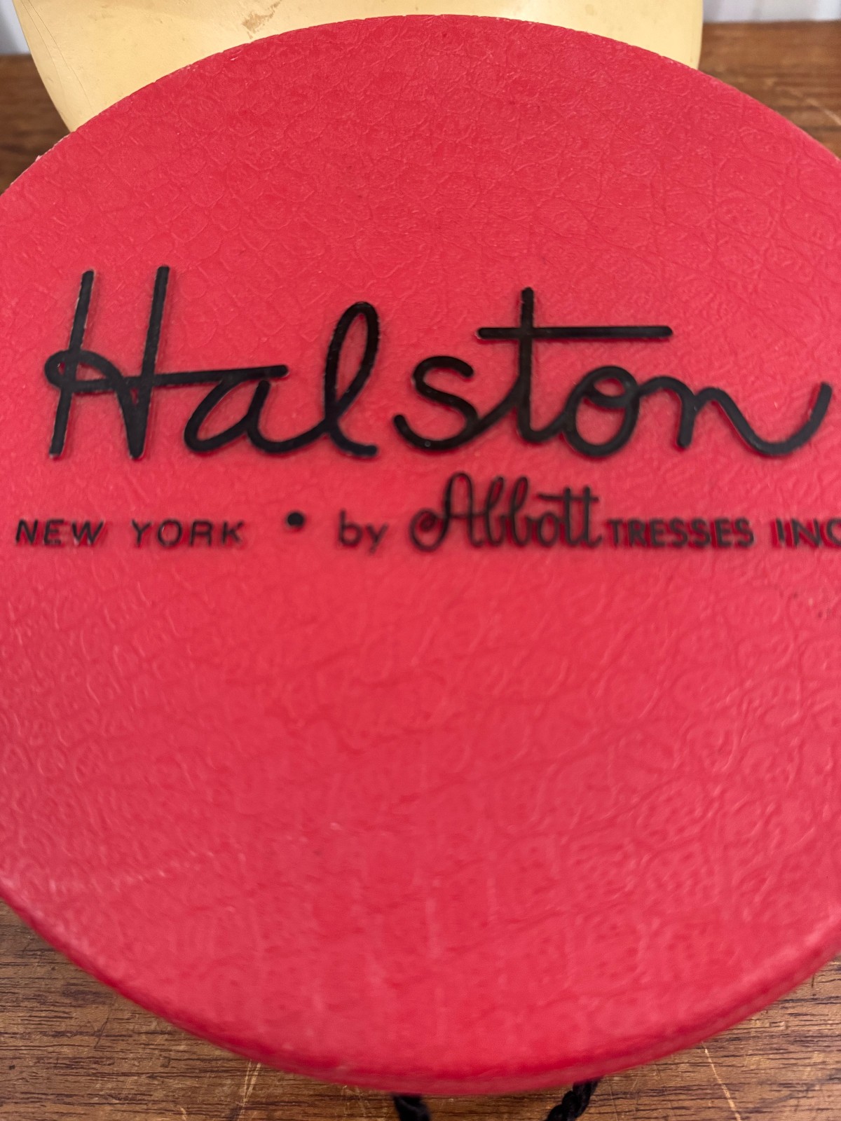 Vintage 1960s Halston For Abbot Wig W/ Original Box
