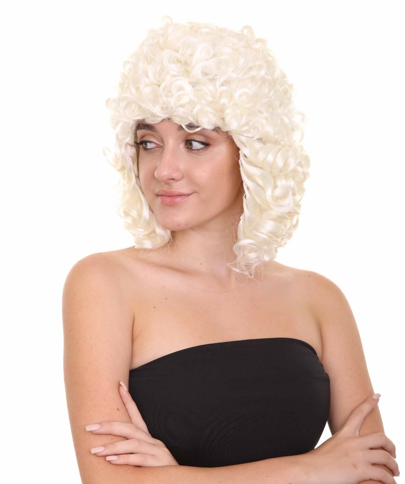 Women Judge Wig , Multiple Color TV/Movie Wig, Flame-retardant Synthetic Fiber