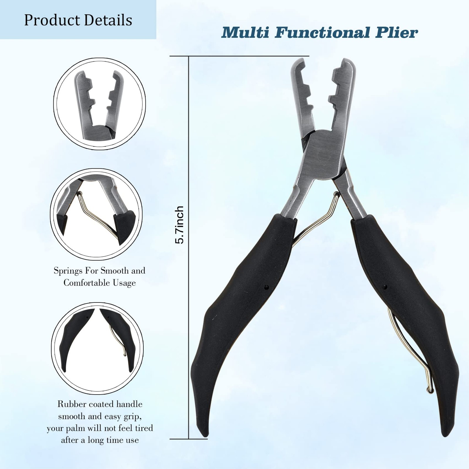 Fusion Bond Crusher Tool for Keratin Hair Extensions Flat Tip PreBonded Hair …