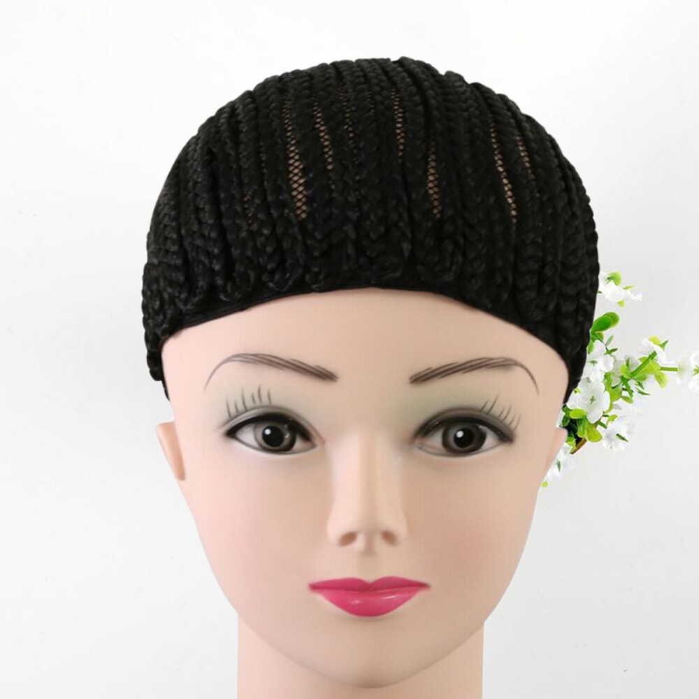 Braided Wig Caps Crochet Black Dome Cap Wig Hair Caps Large Dome Cap
