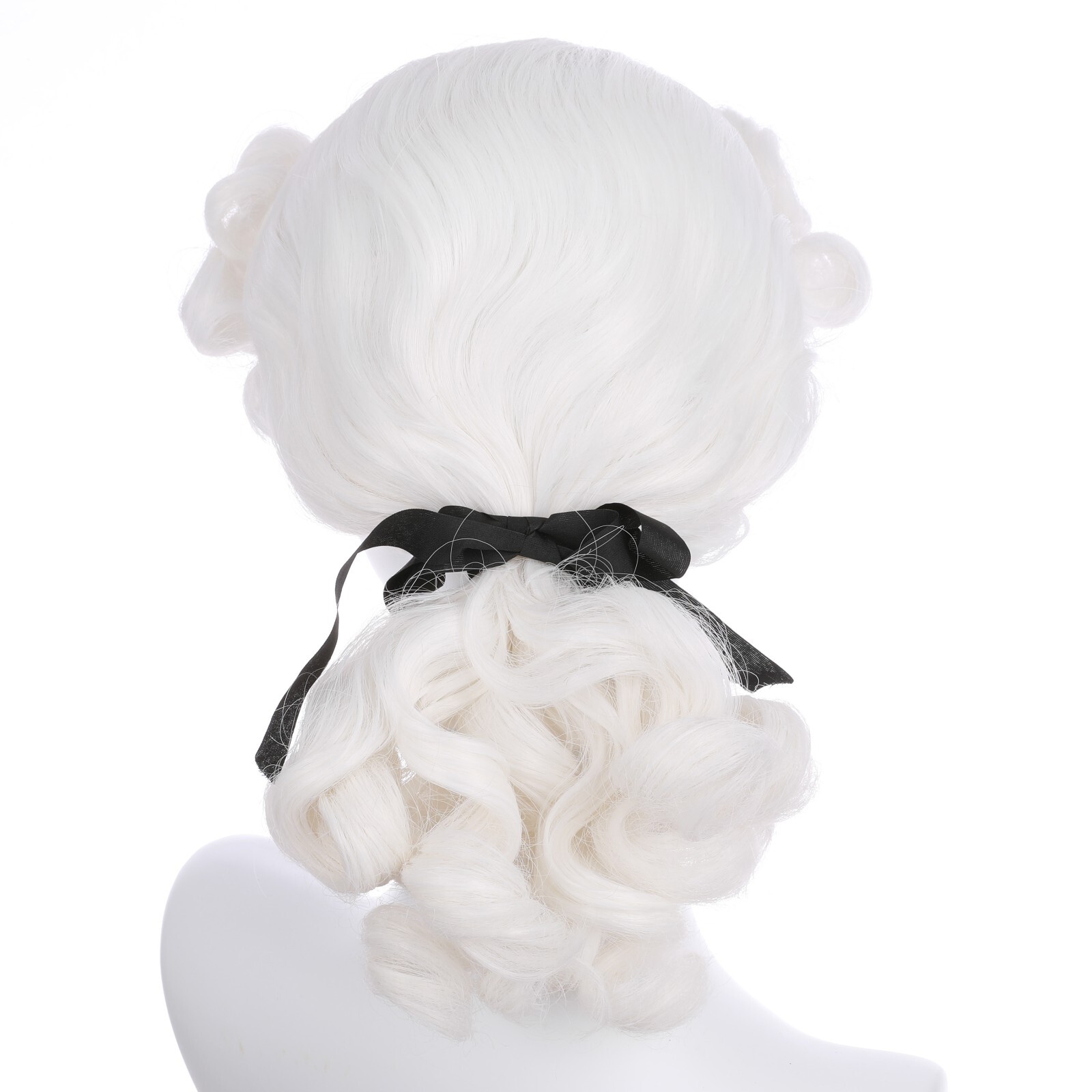 Onedor Kid’s Long Curly Colonial Judge Cosplay Wigs (george washington wig)