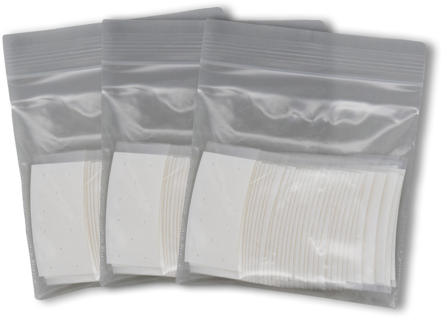 Extenda-Bond Air Flex Mini Holes 3/4 X 1.5 Tape Tape Adhesive Wig Lace 108 PCS