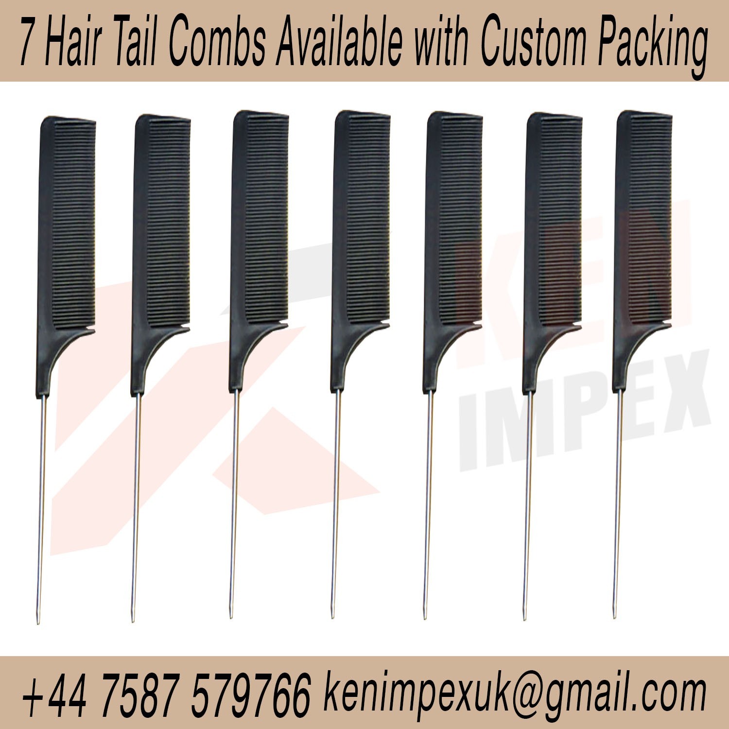 Wholesale Custom Salon Hair Extension Tool Set Hot Pink Gold Custom Logo Ability