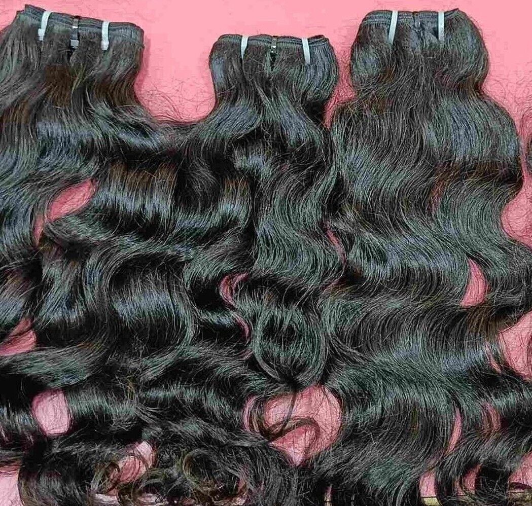 Raw Unprocessed Natural Curly Virgin Natural Remy Hair Lot