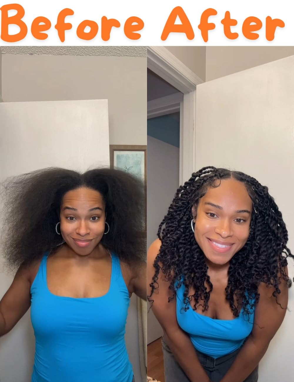 Style Icon 1 Bundle Afro Kinkys Bulk Human Hair 16 – – – – Loc