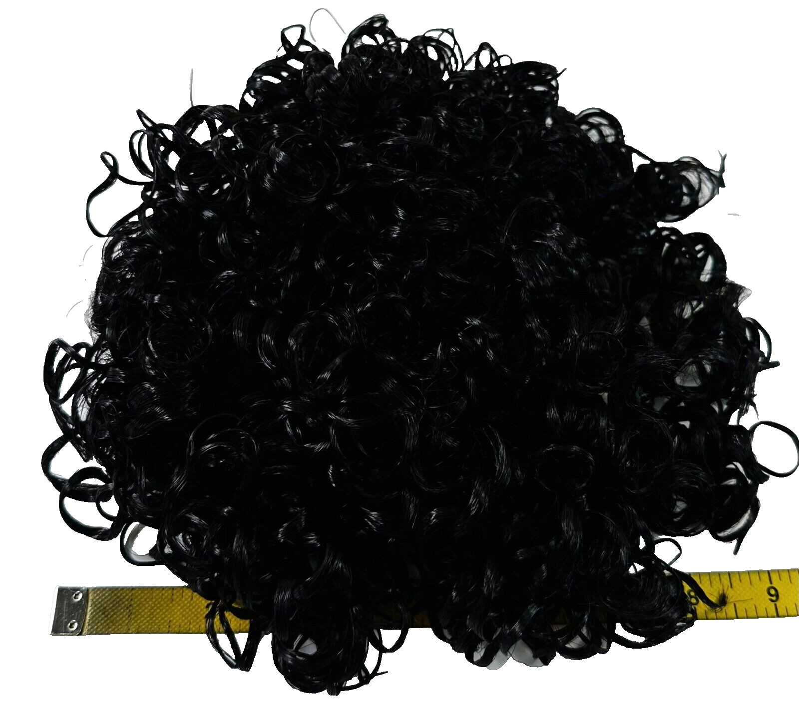 Nina Collection Women’s Short Curly Black Wig 9 inches