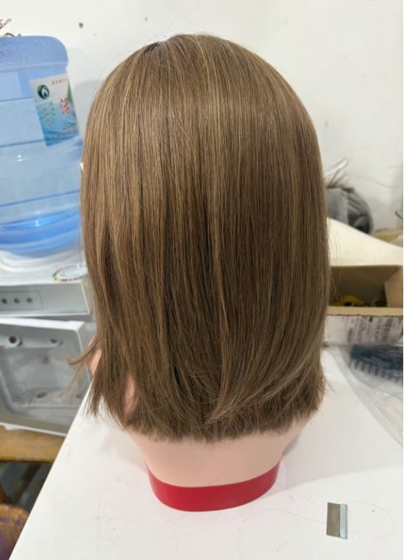 Small Cap Highlight 100% Remy Human Hair 13×4 Lace Front Wig