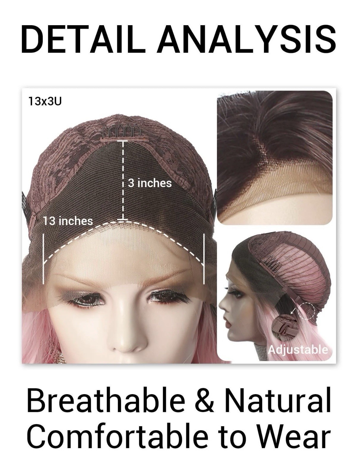 Imstyle Kiki Grape Purple With Dark Rooting Shoulder Length Water Wave Lace