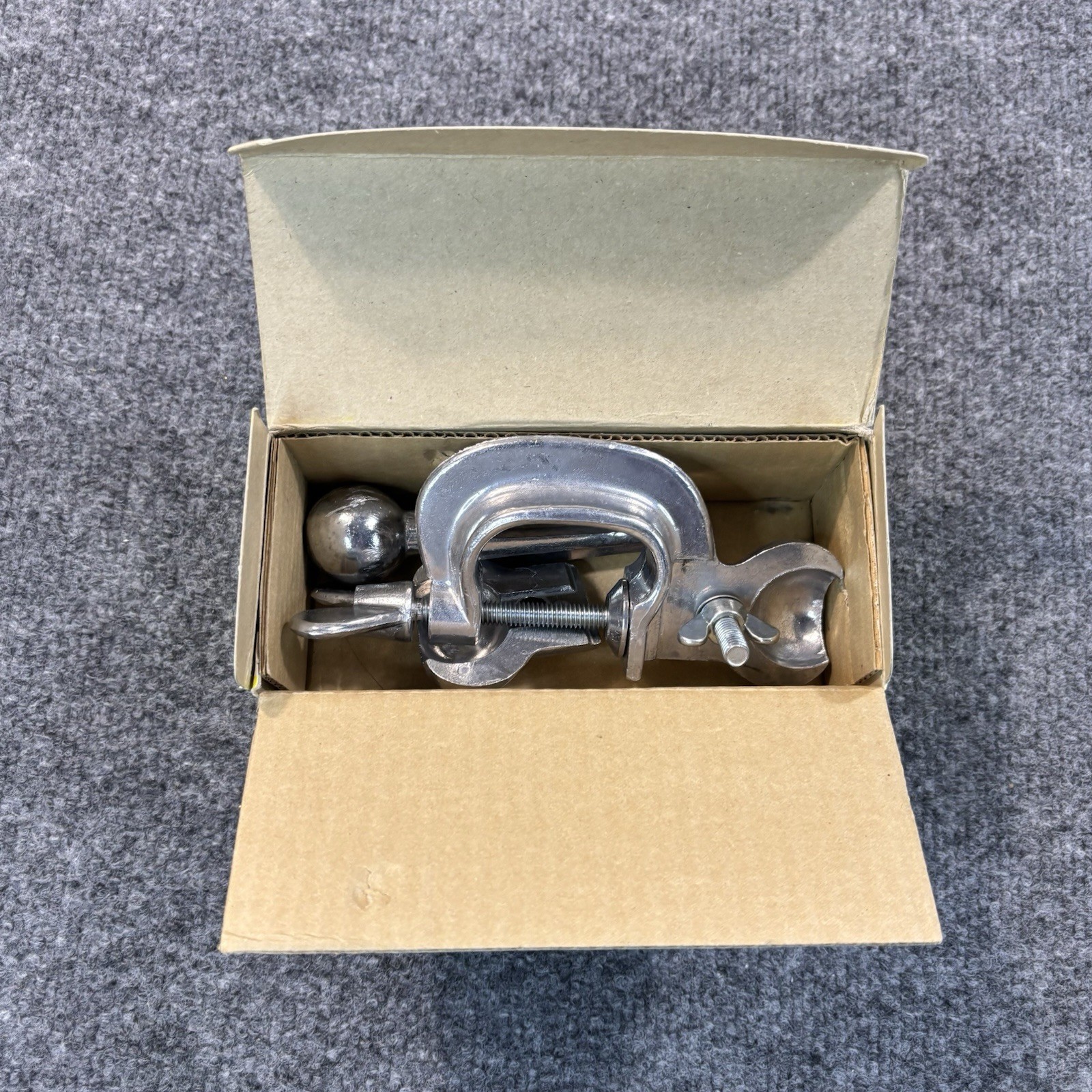 Vintage Diane C-Clamp Wig Block Holder Cast Aluminum Made In Japan Model 195