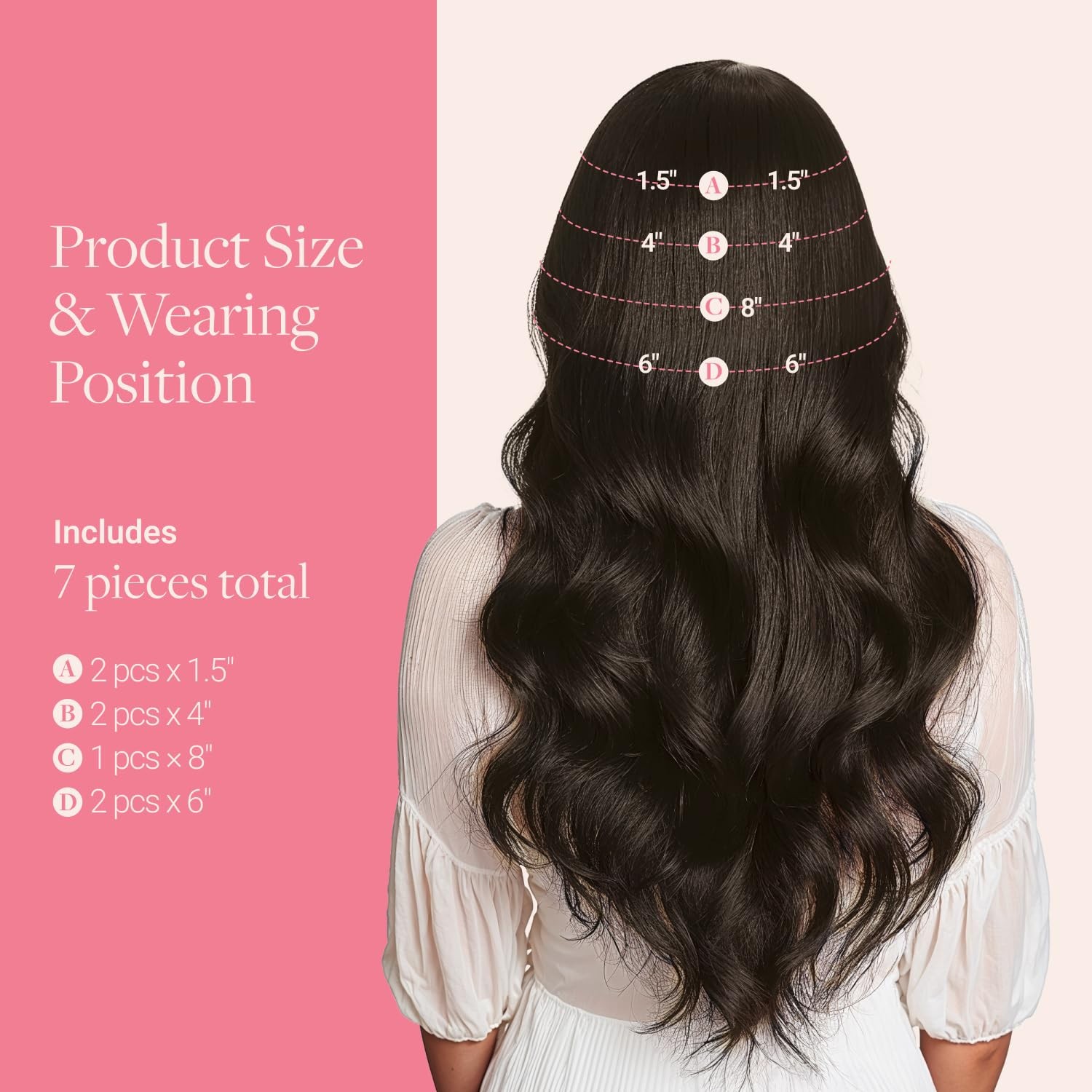 Goo Goo Genius Clip In Hair Extensions 14Inch 110G 7Pcs Seamless Pu Clip In