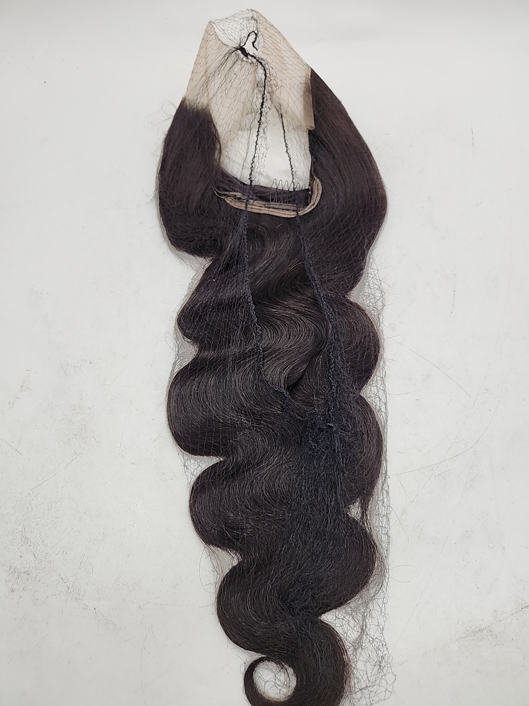 NEW Iwish 13×6 Lace Front 100% Human Hair Wig. 28 inch. Black