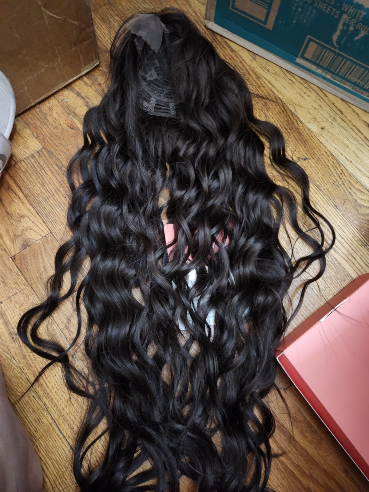 Womens Wiglets Topper 26 inch UDU Long Curly Hair Luna – 4/8#