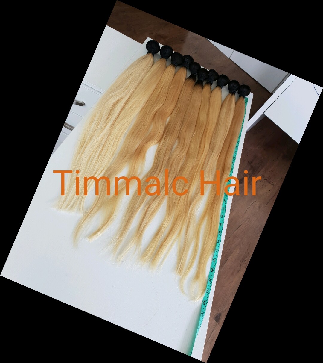 12A PERUVIAN VIRGIN HAIR PURE BLONDE 1B#/613# ROOT 10 TO 34INCH STRAIGHT 100g