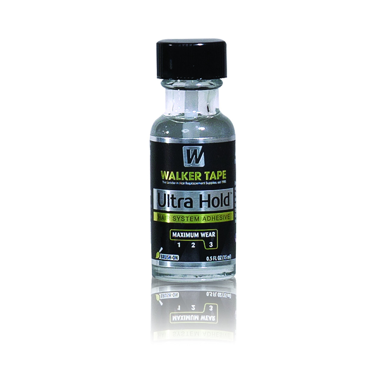 ULTRA HOLD LACE WIG ADHESIVE GLUE BY WALKER TAPE 0.5OZ with brush