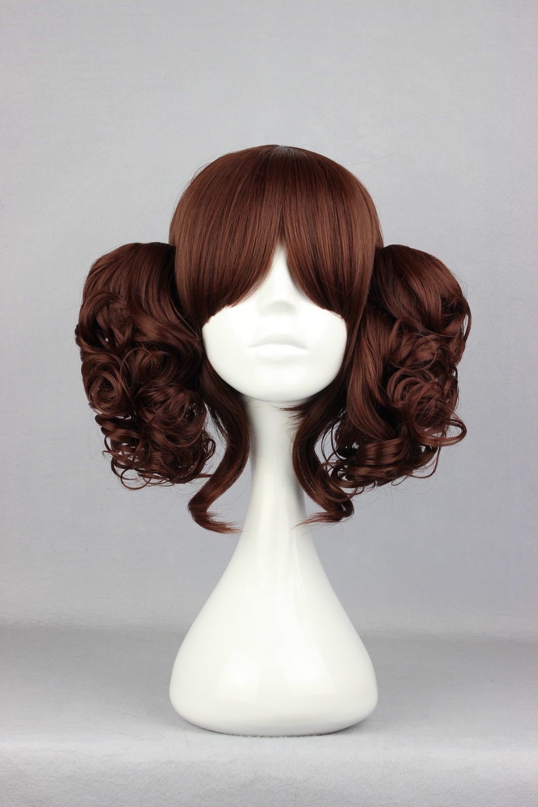 Cosplay Wig Party Wigs Full Synthetic Hair 35cm/13.8″ Lolita Cute Brown