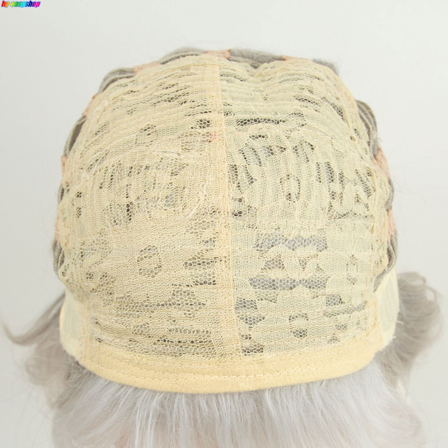 Short Straight Gray Wigs For Quinquagenarain Women Synthetic Wigs For Daily Use
