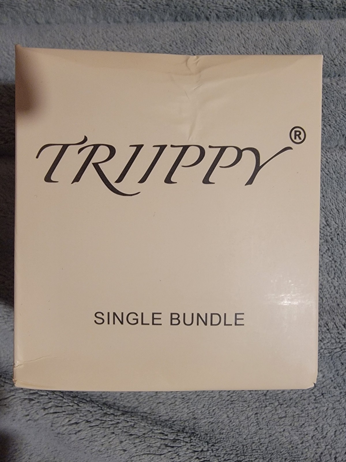 TRIIPPY Raw Human Hair Single Bundle Triple Lifespan 16 Inch 100% Raw Cambodian