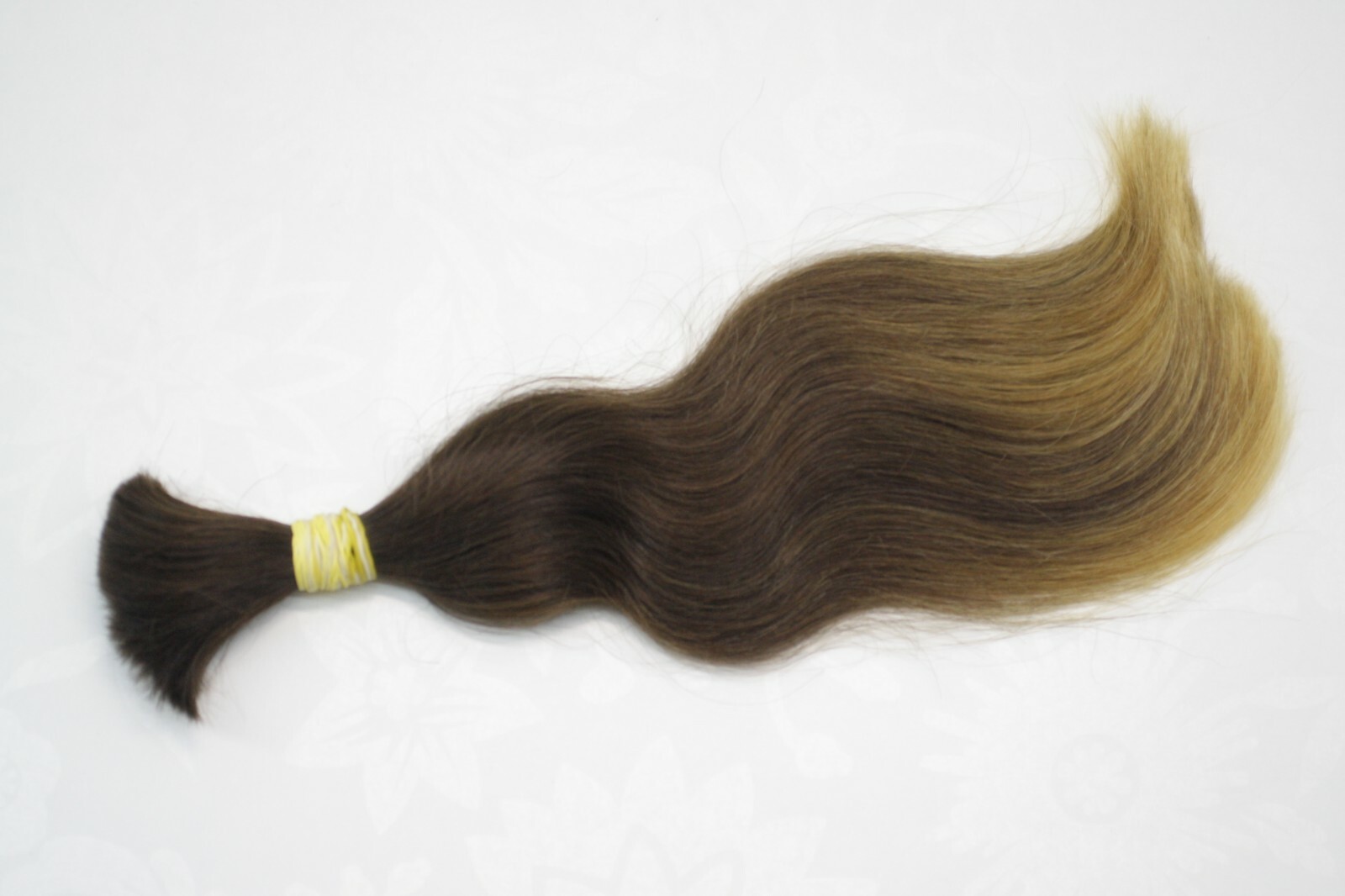 Russian Ukrainian Slavic Hair Extension + bleached ends 42cm/16,5″; 122gr/4,3oz