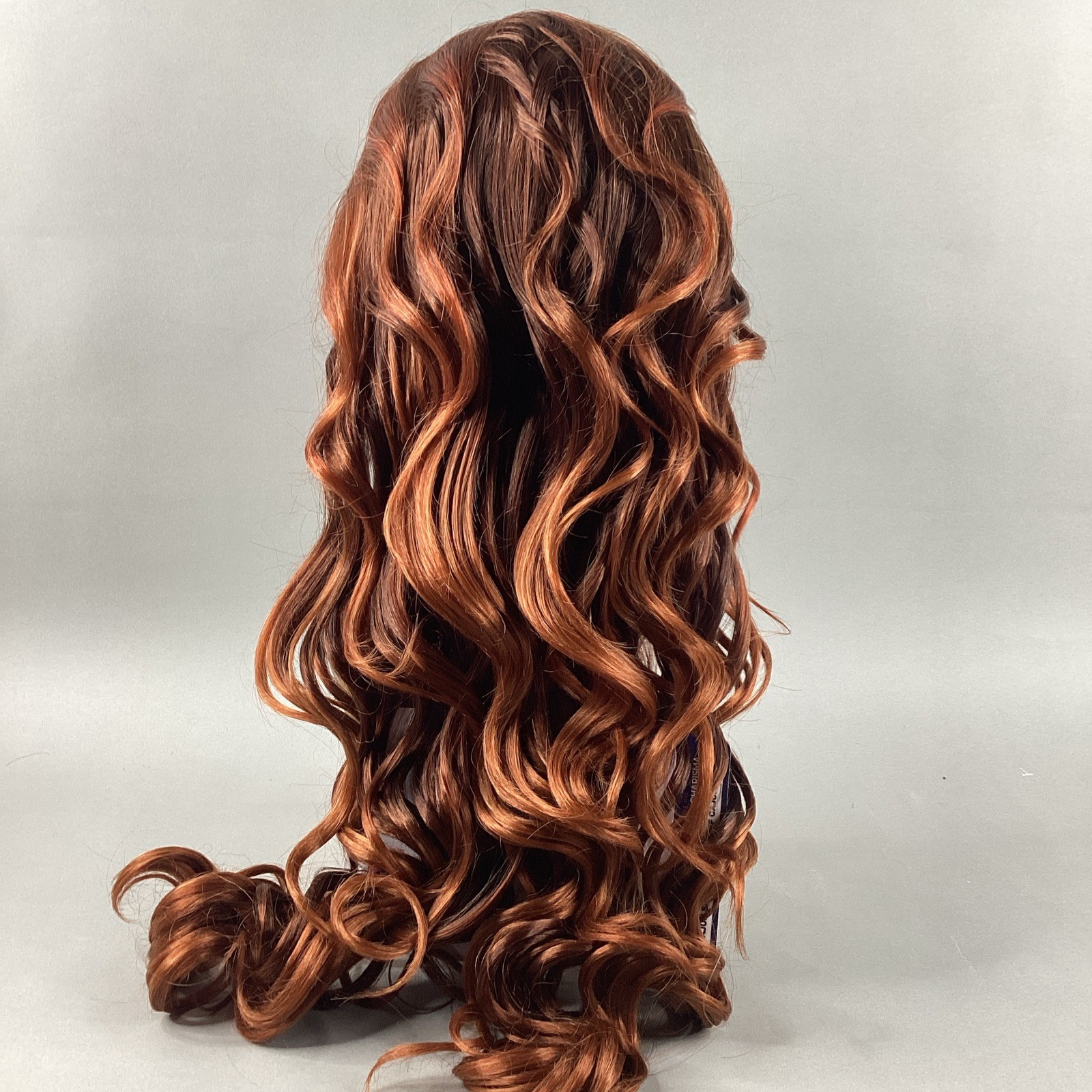 Perfect Hairline Charisma Long Wavy #DRFF Cajun Spice Synthetic Lace Wig
