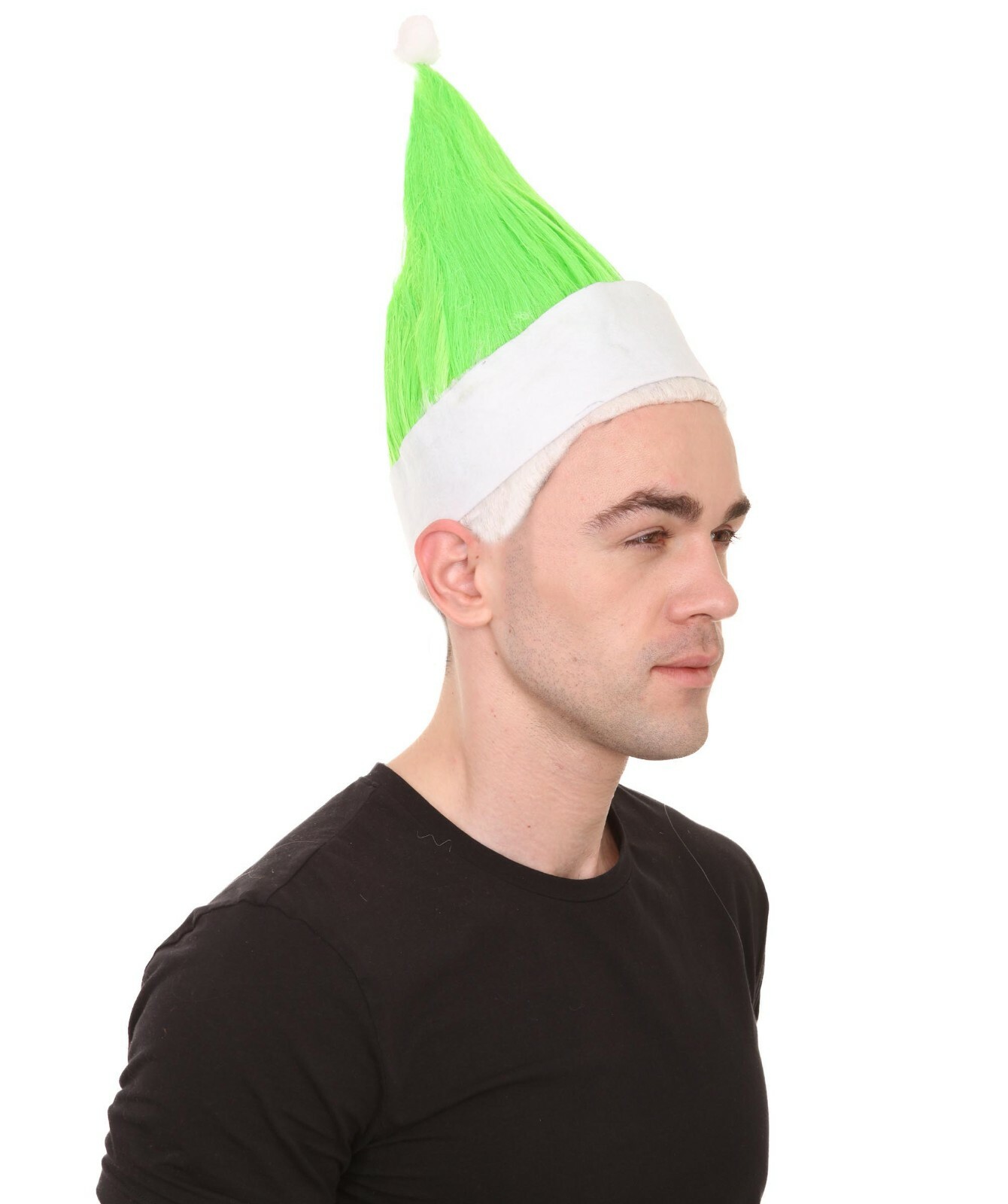 Santa’s Helper Wig | Christmas Unisex | Premium Breathable Capless Cap HM-589A