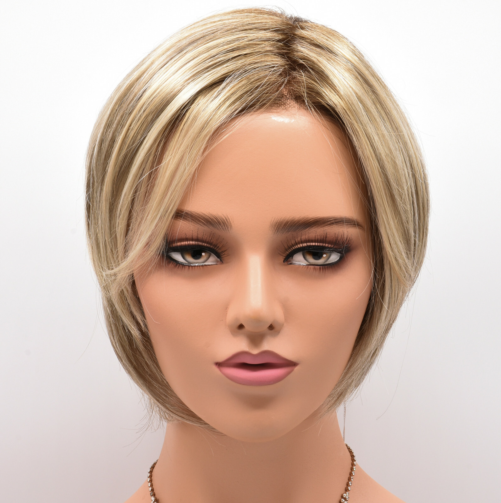 ALEXIS Wig by WIG PRO, 8/26/80/HS12 (Rooted Blonde), Lace Front + Mono Top, Bob
